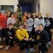 The 2000 Bulldogs help light the GPCR mitten tree