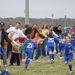TNFC 03 Girls celebrate a win with supporters.