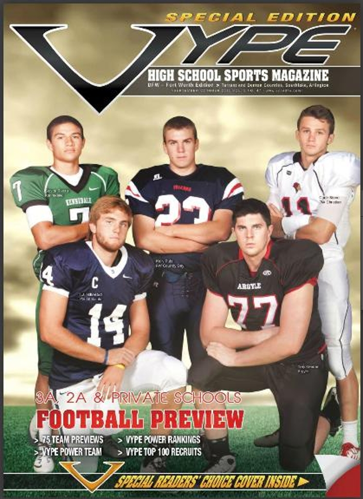 Congrats to Trey Keenan for making the cover of High School Vype
