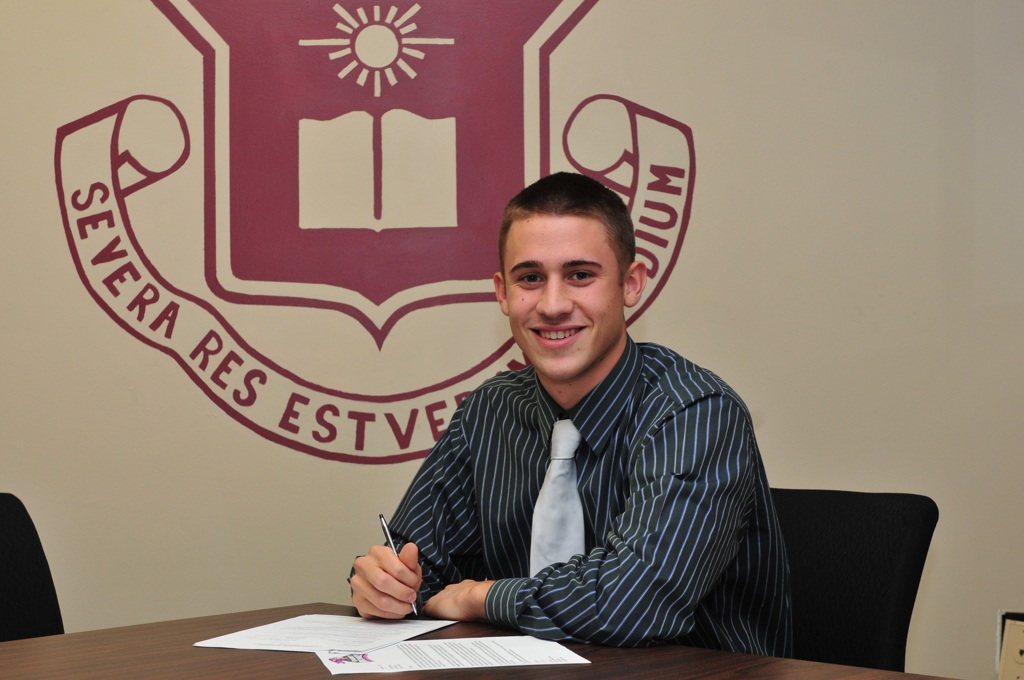 Congratulations Greg Grippo on signing with St. Michael's College