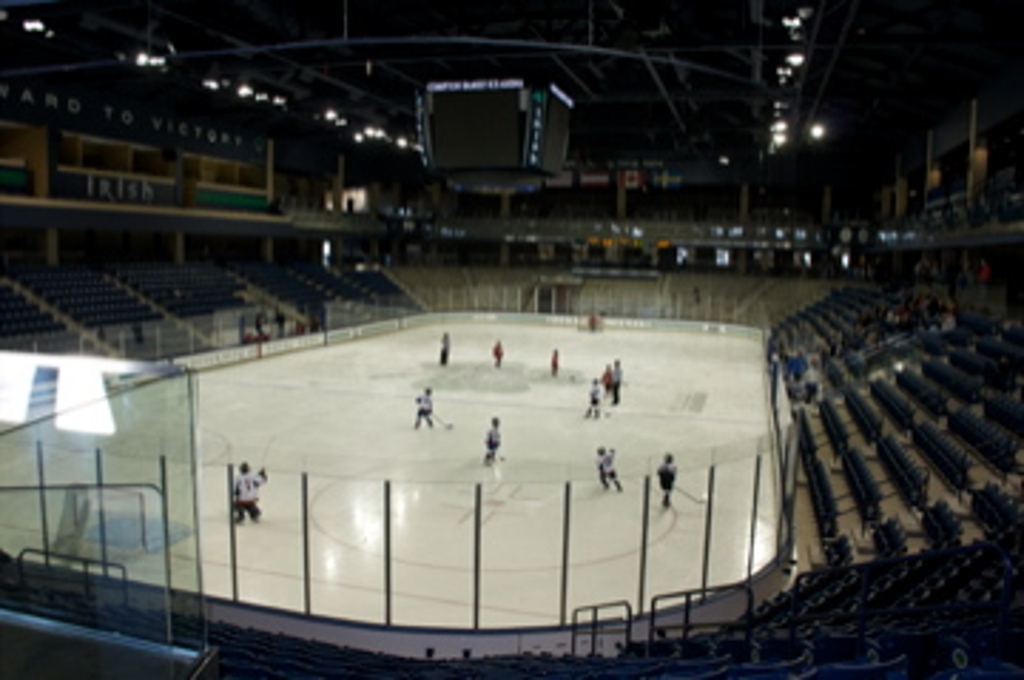 Squirt A2 game at Notre Dame