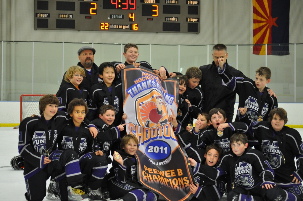 Thanksgiving Shootout Peewee B Champions!