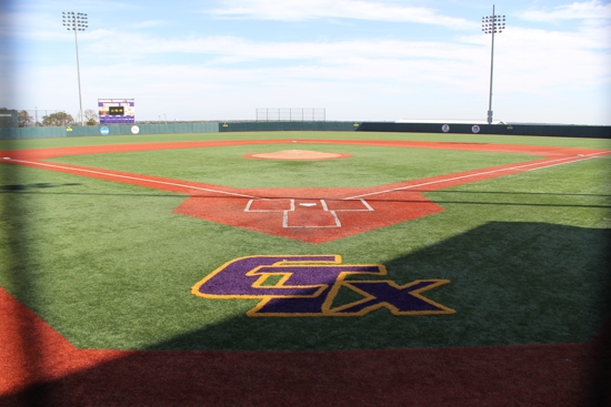 Full turf field allows quick turn around times during summer tourneys