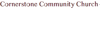 Sponsored by Cornerstone Community Church